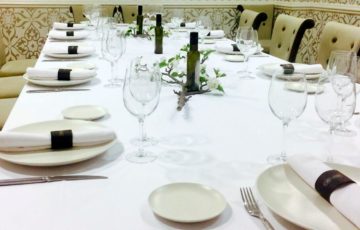 cena despedidas colectivas salon privado